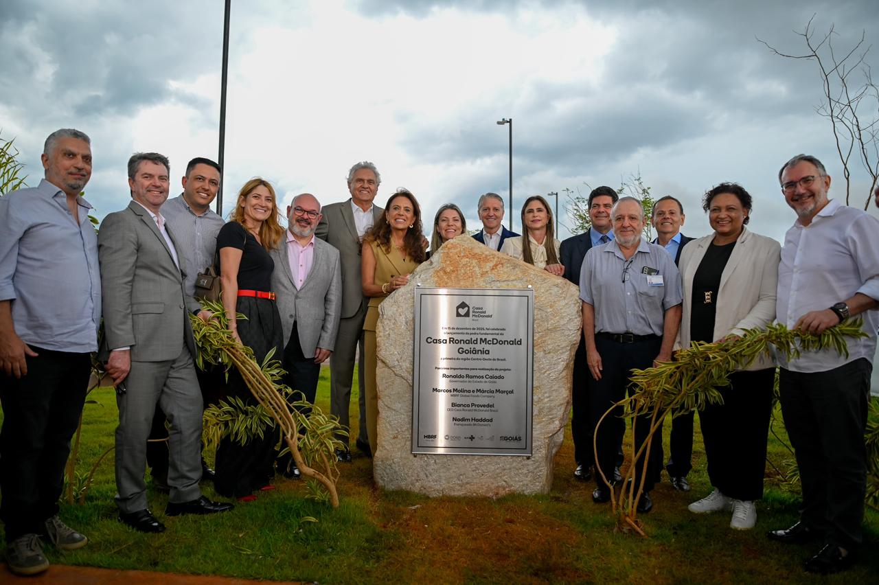 Lançada pedra fundamental da Casa Ronald McDonald