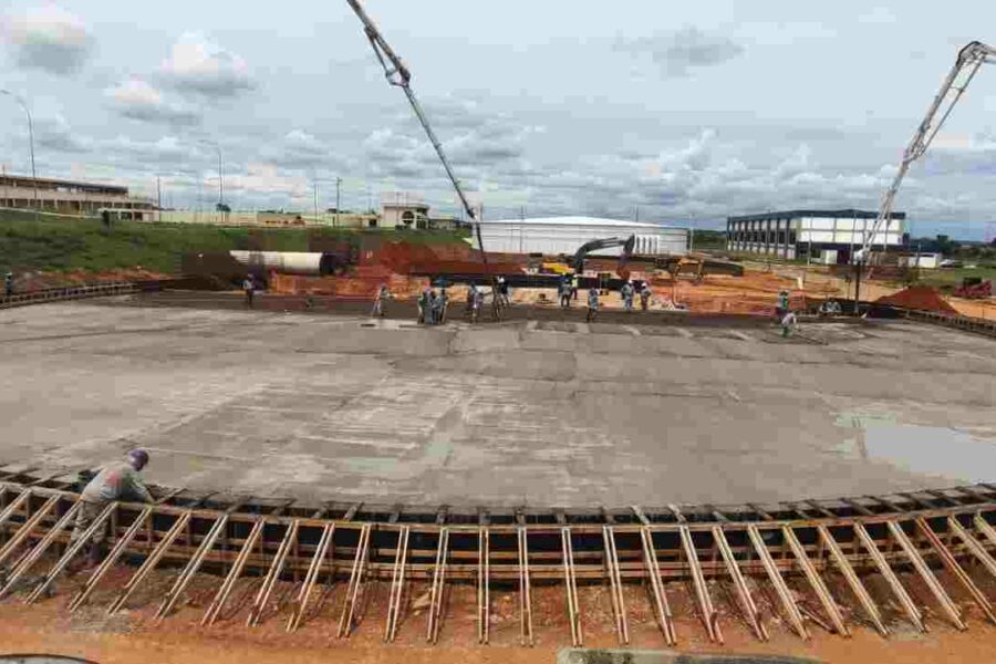 Saneago avança na ampliação de armazenamento de água em Valparaíso