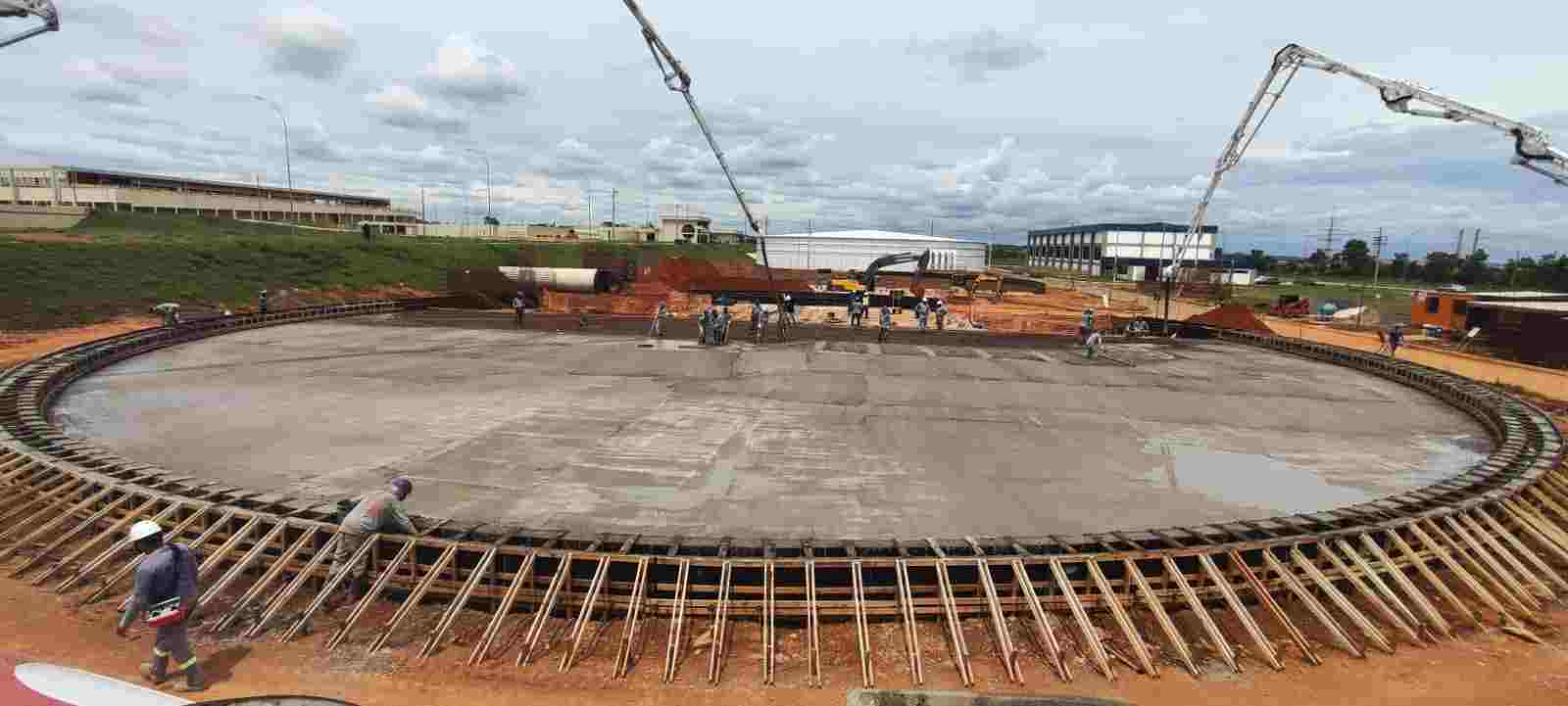 Saneago avança na ampliação de armazenamento de água em Valparaíso