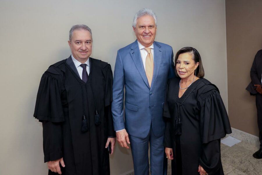 Caiado diz que novos desembargadores engrandecem quadro do TJGO