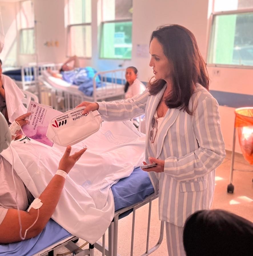 Ouvidoria das Mulheres em ação de combate à violência visita Hemu e HMNSL