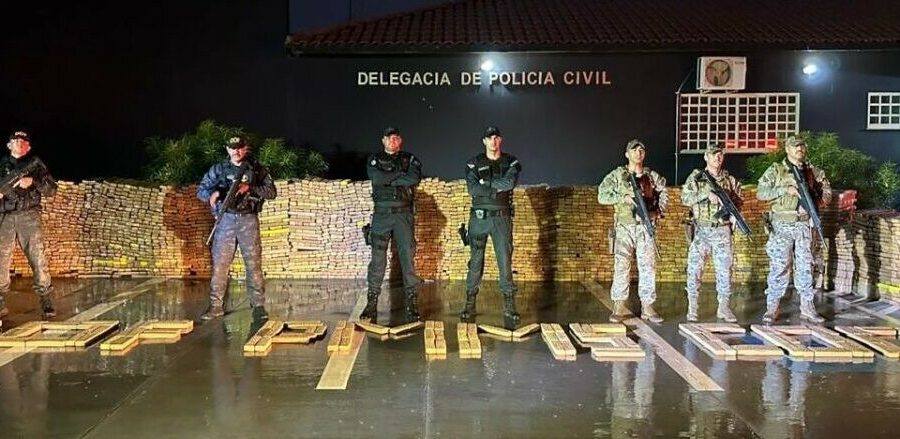 Polícias de Goiás, Mato Grosso do Sul e Paraná apreendem juntas mais de 6 toneladas de drogas