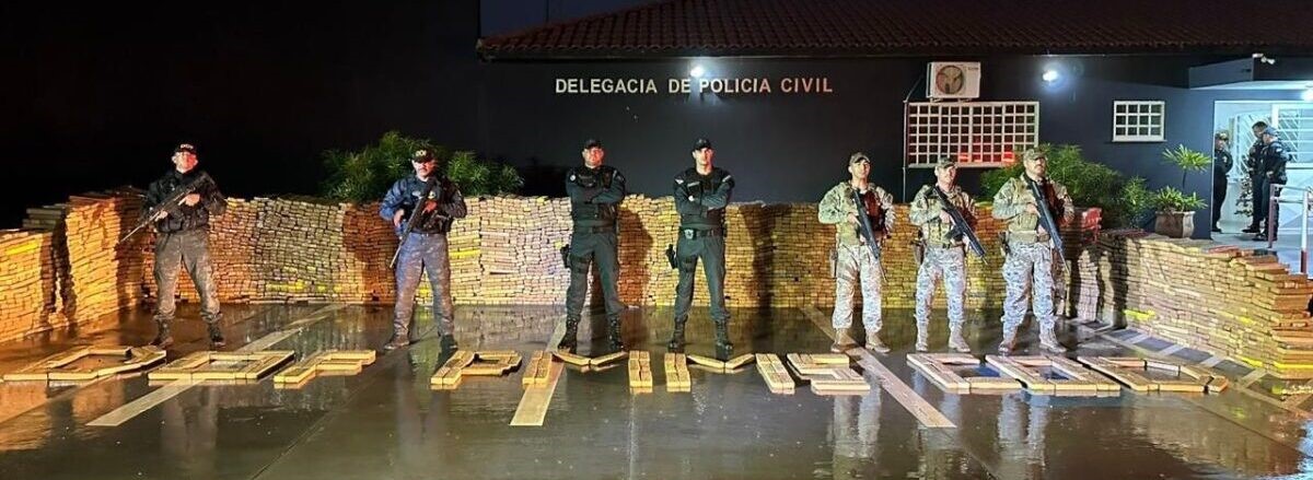 Polícias de Goiás, Mato Grosso do Sul e Paraná apreendem juntas mais de 6 toneladas de drogas