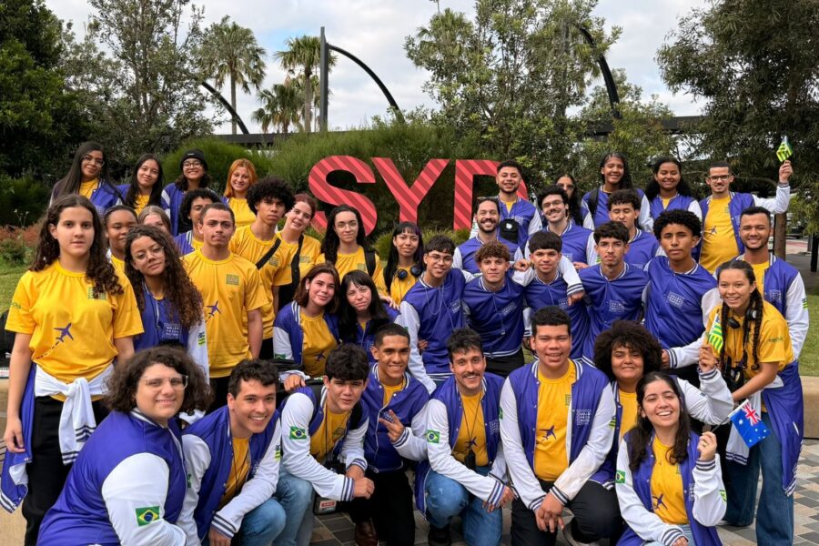 Alunos goianos desembarcam na Austrália para intercâmbio do Goiás Pelo Mundo