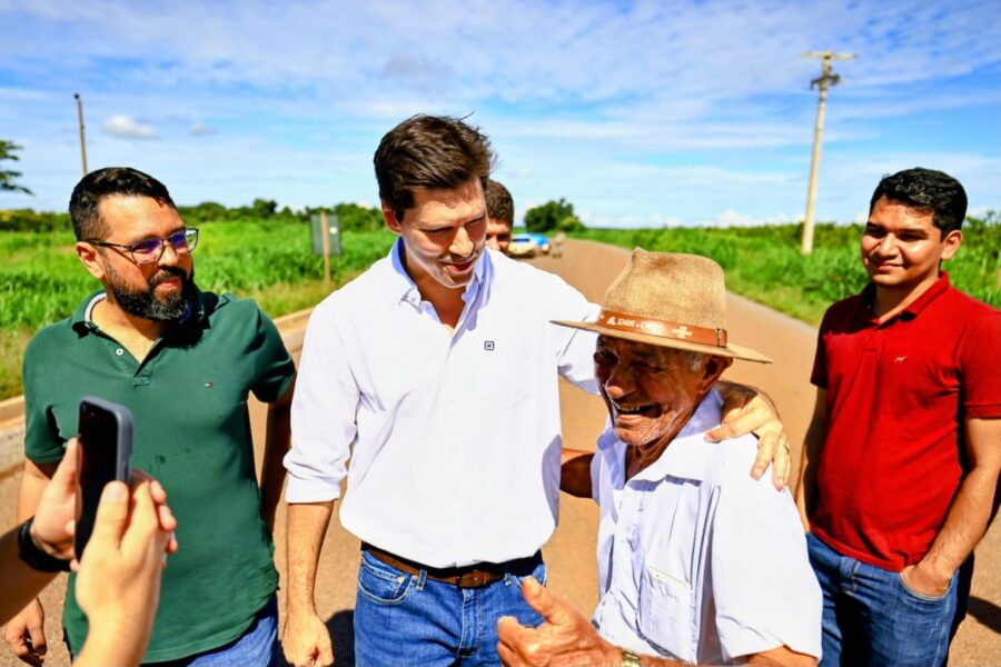Pavimentação da GO-050 está com mais de 40% do serviço concluído