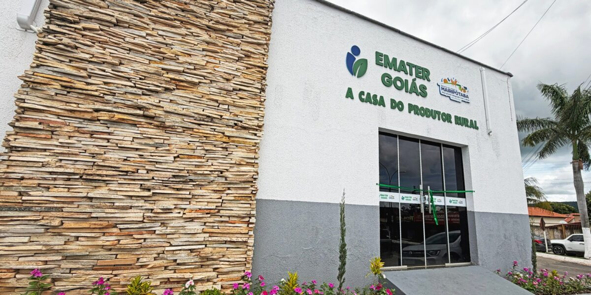 Emater inaugura nova unidade em Mairipotaba