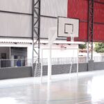 Escolas estaduais recebem quadra esportiva coberta