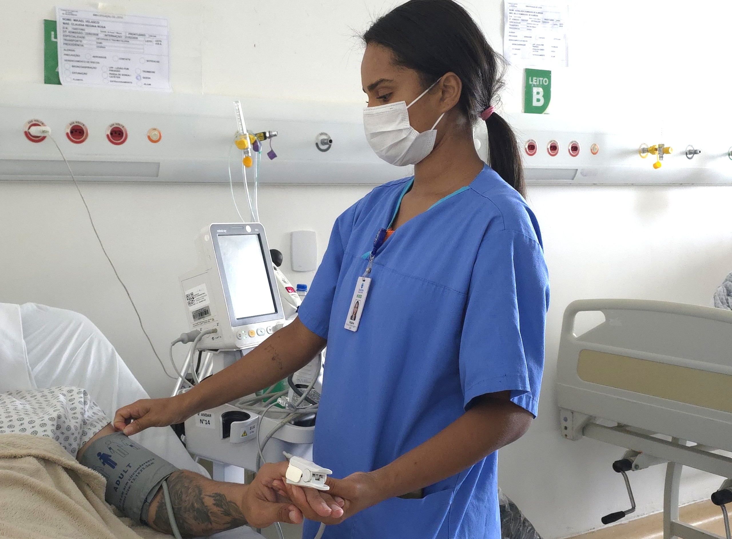 Hugo reduz em 50% número de pacientes crônicos internados