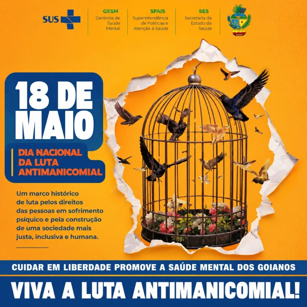 Luta Antimanicomial é tema de encontro virtual da Saúde