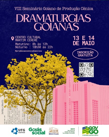 Martim Cererê recebe Seminário de Produção Cênica